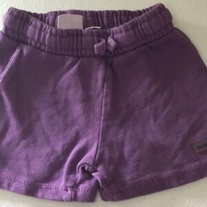 Zara Kids Purple Shorts